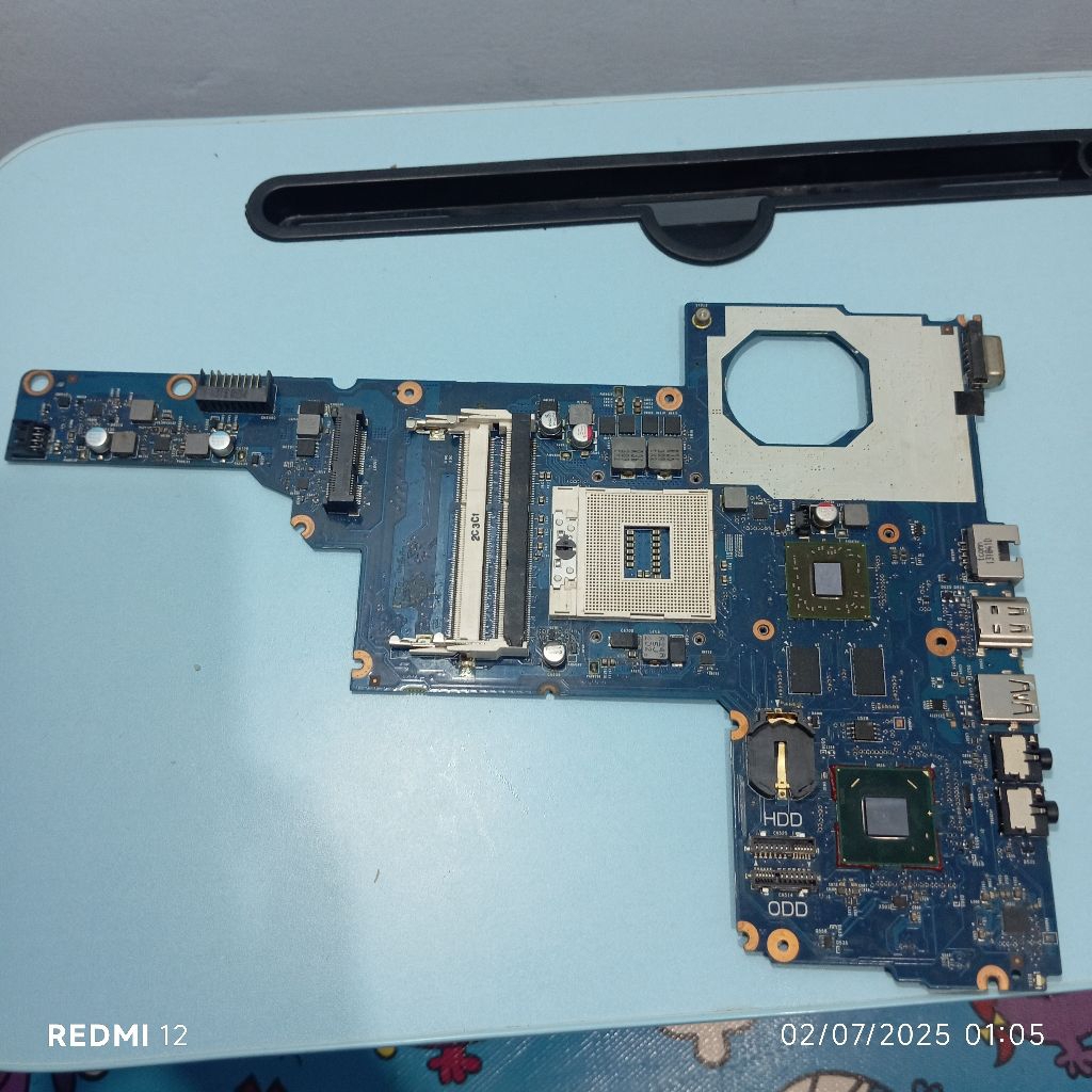 motherboard hp 1000 matot bekas servis