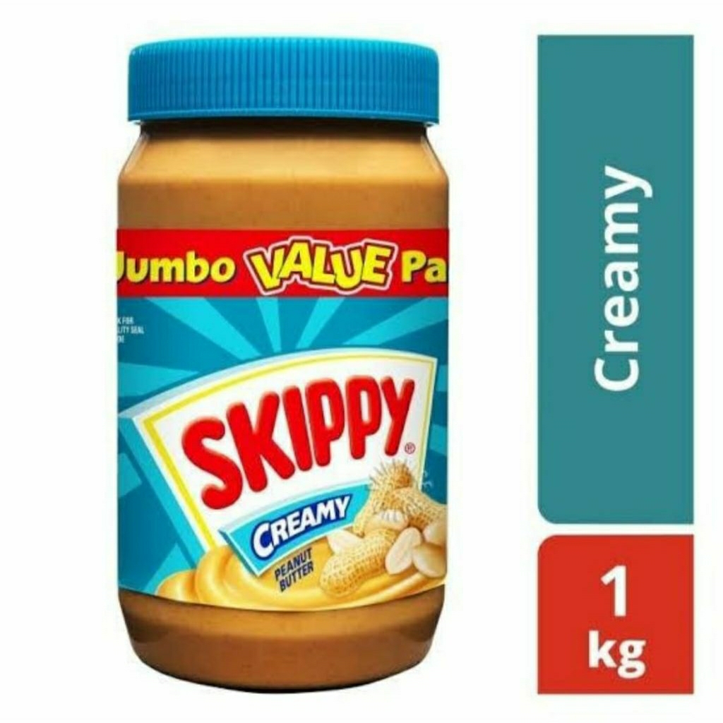 

selai skippy kacang creamy 1000 gr/1kg jumbo