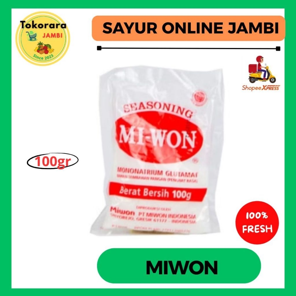 

Miwon Msg Penyedap Rasa 100gr-tokorara.jambi