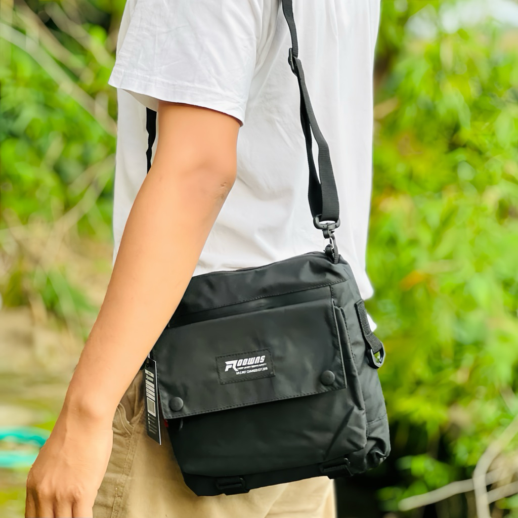 Slingbag Tas Selempang Pria Wanita Waterproof Roowns Bruzer
