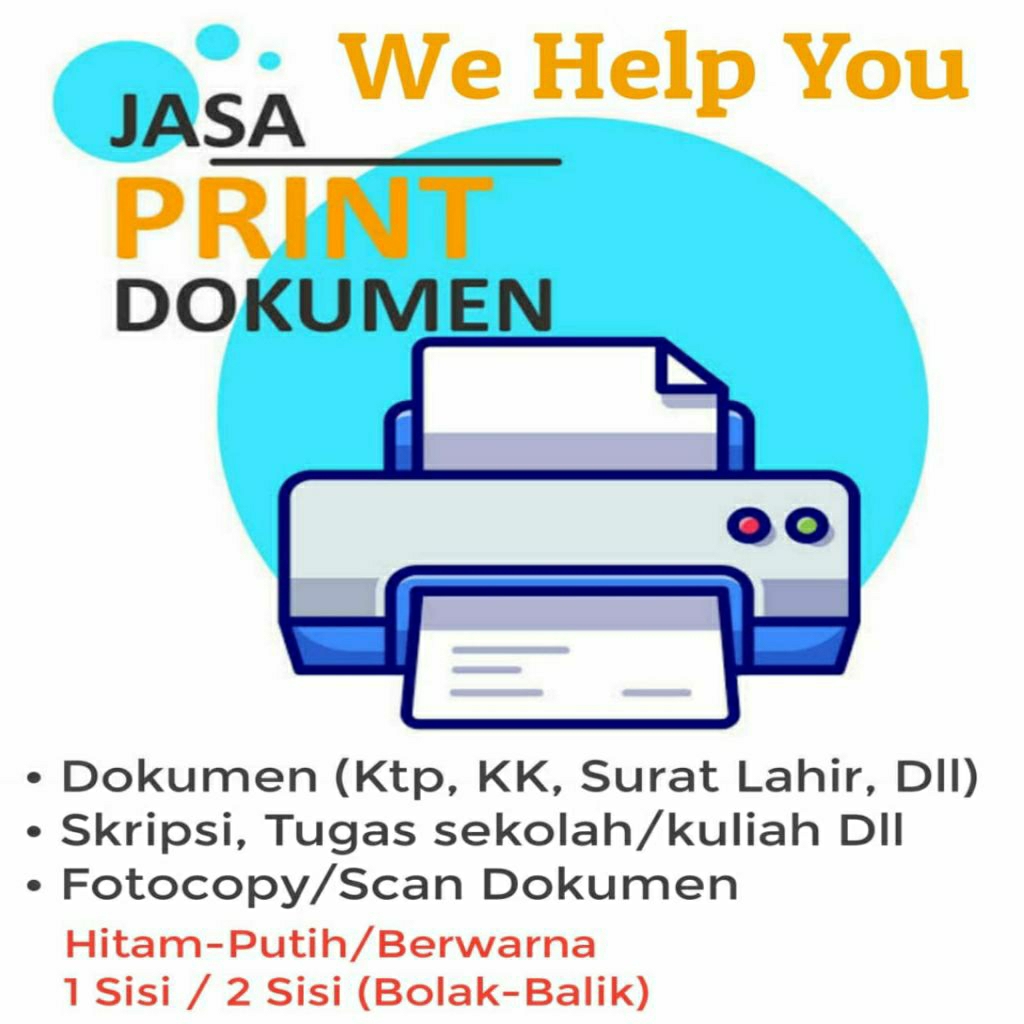 

JASA PRINT ONLINE CUSTOM A5 | B5 | A4 | F4