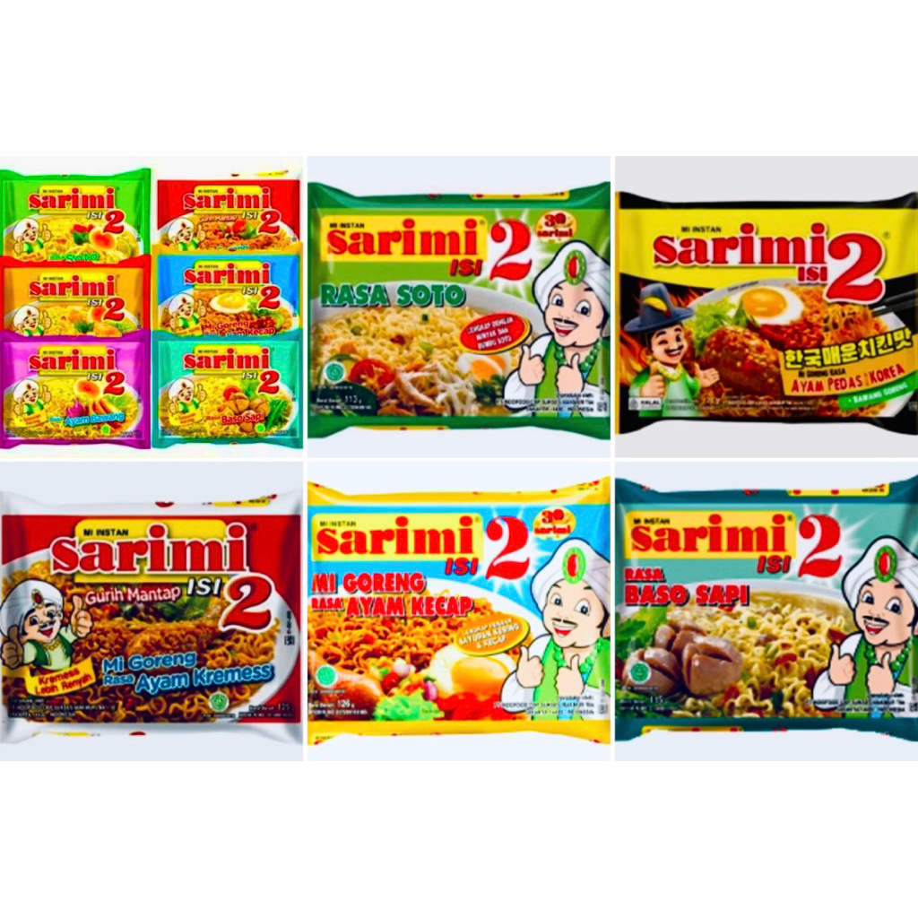 

MIE INSTANT SARIMI ISI 2 ALL VARIAN.