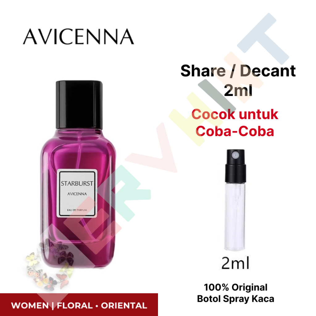 [Decant Parfum] Avicenna - Starburst EDP (Eau de Parfum) | Fruity Floral | Wanita