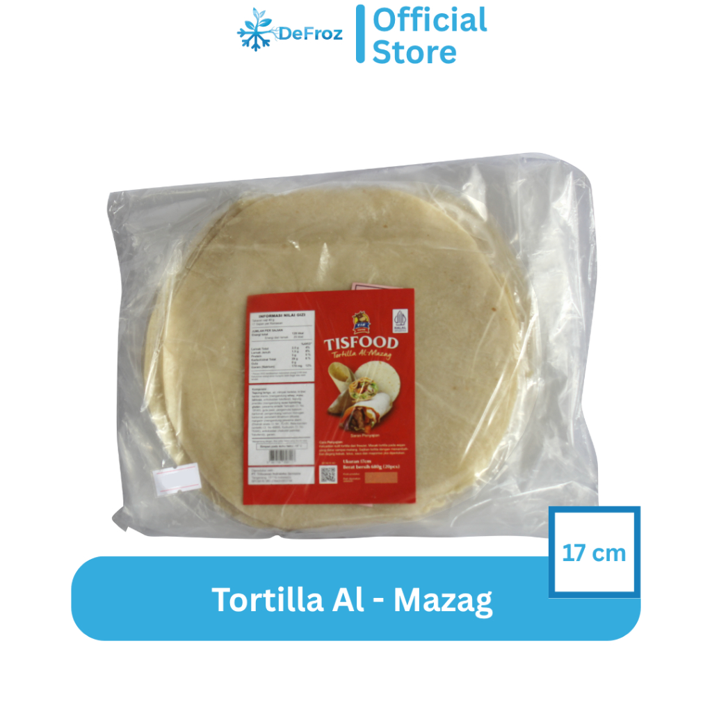 

Al Mazag Tortilla Kulit Kebab Halal 17cm