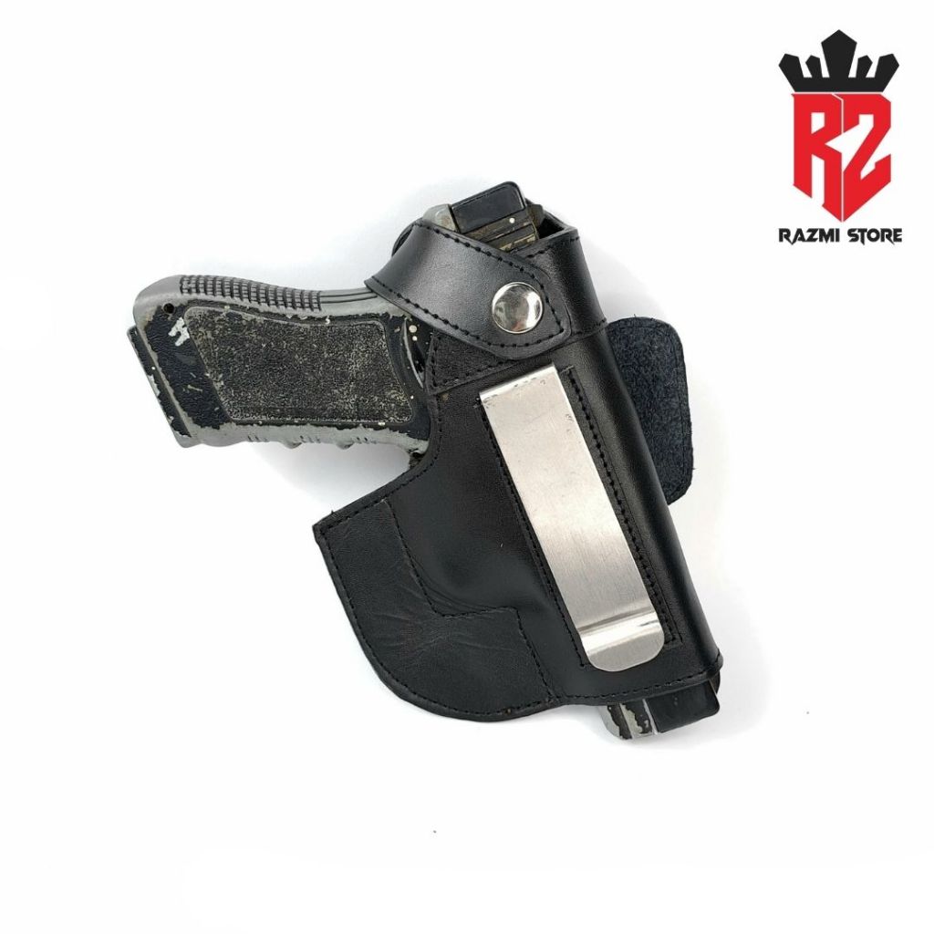 Holster pinggang Kulit Glock, HS, Baretta