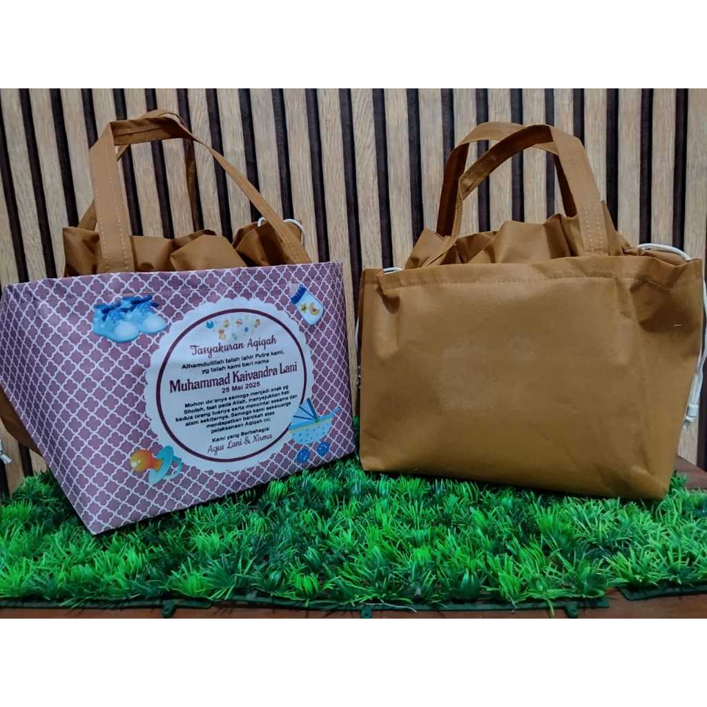 

TAS TASYAKURAN AQIQAH CUSTOM
