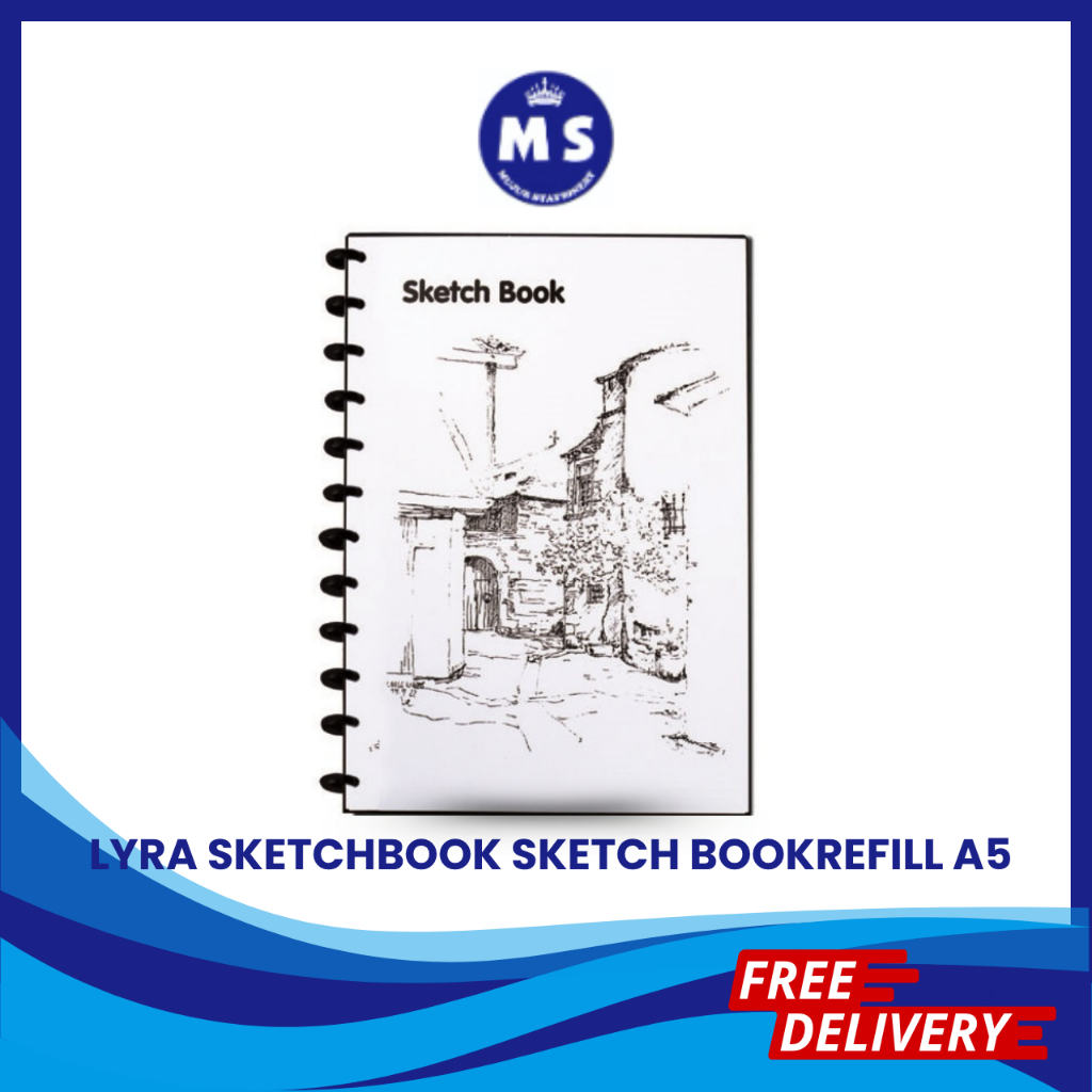 

LYRA REFILL SKETCHBOOK UKURAN A5 (isi 30) 9211.250
