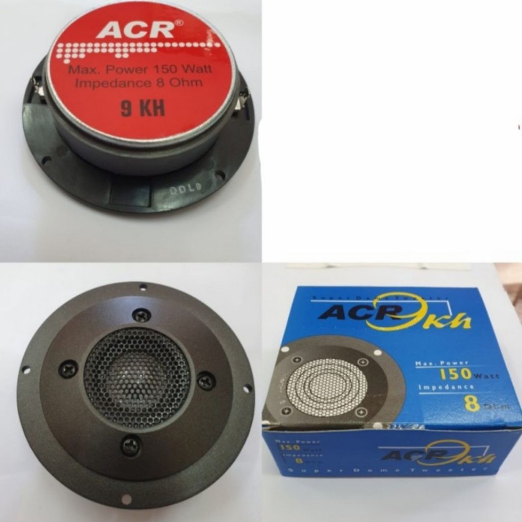 Tweeter ACR 9 KH Super Dome Tweeter ACR 9KH 150w