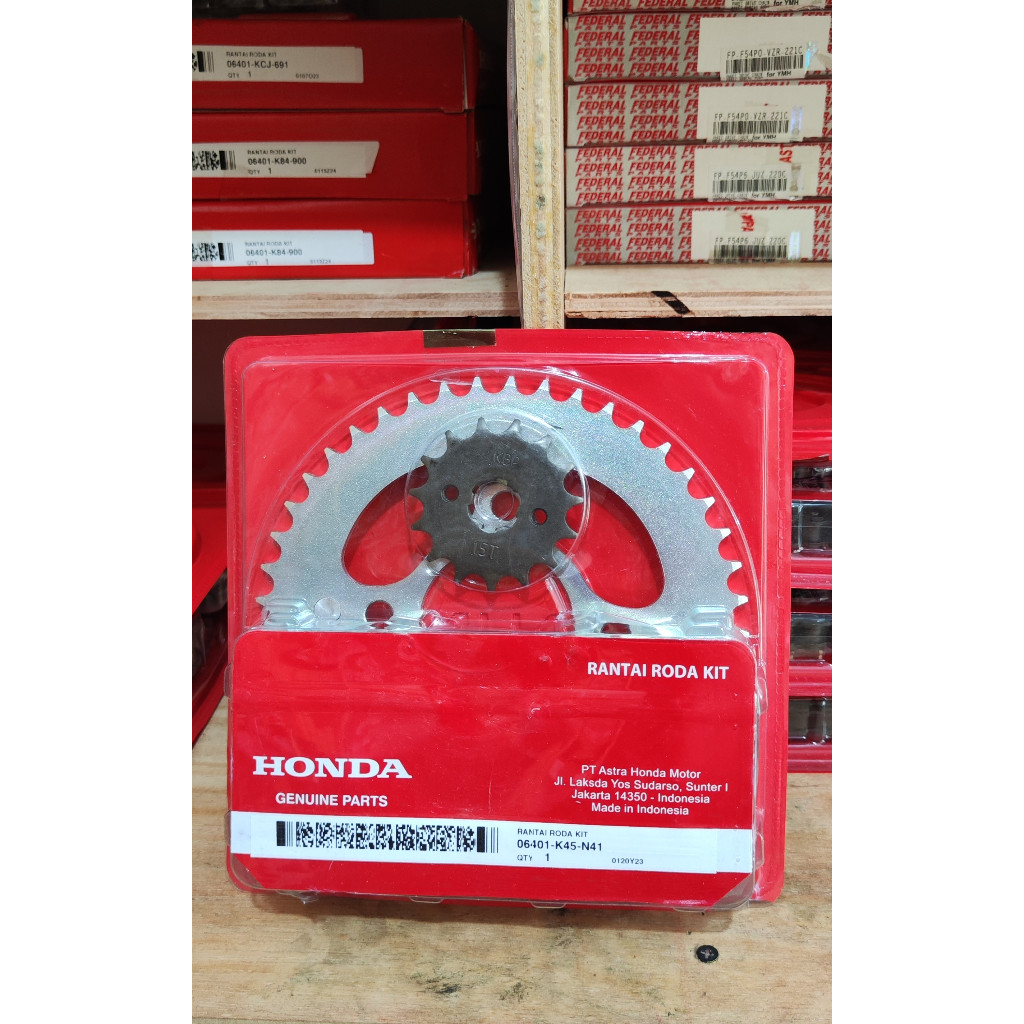 GEAR SET CBR 150R 06401K45N41