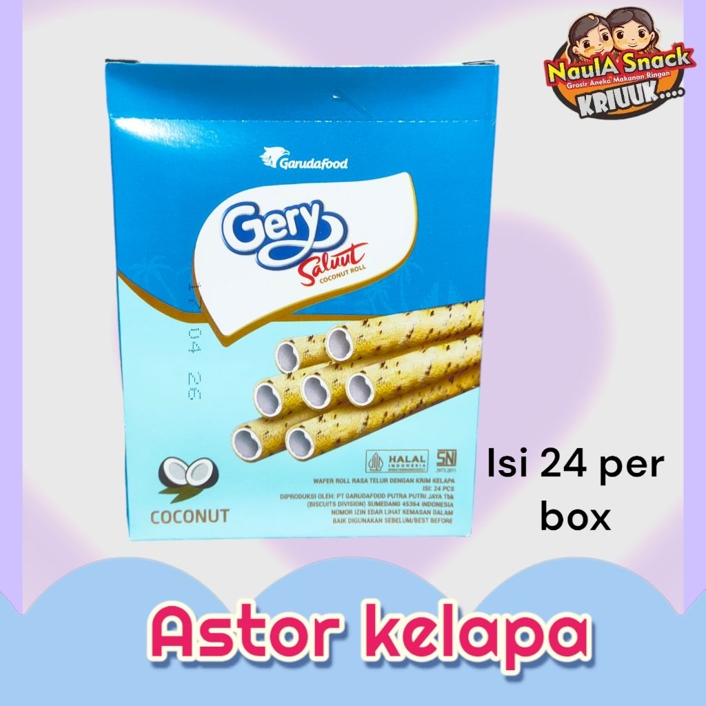 

Geri wafer roll isi 24