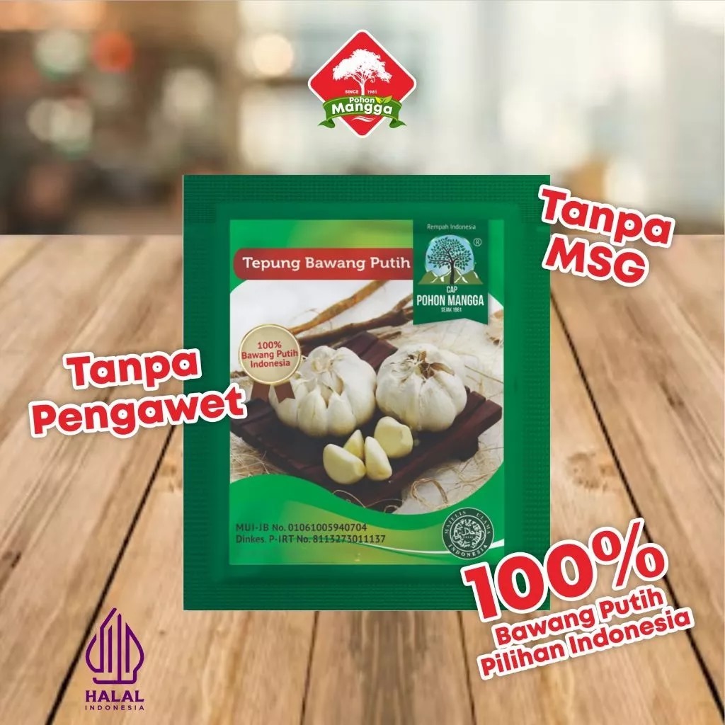 

BUBUK BAWANG PUTIH CAP POHON MANGGA