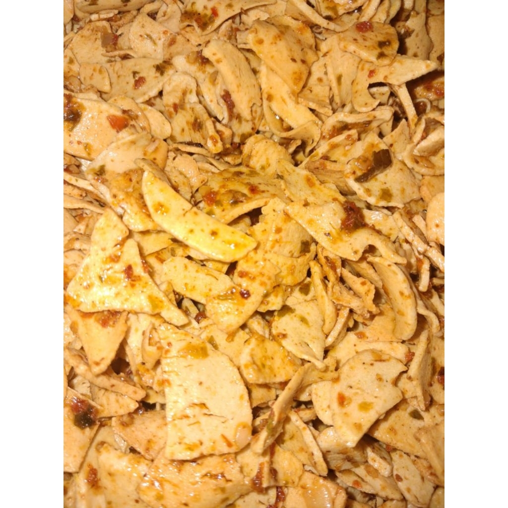 

Basreng daun jeruk Chilli Oil
