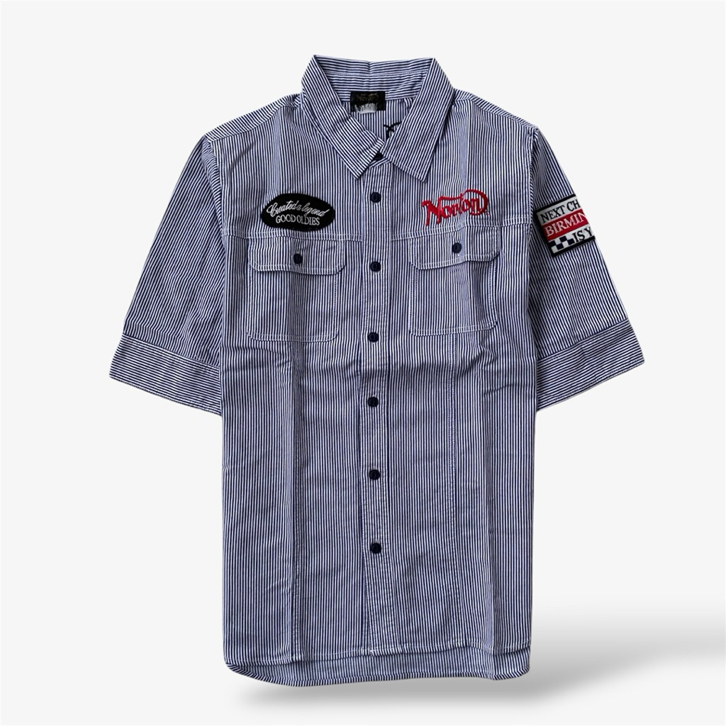 Kemeja Workshirt Norton Hickory