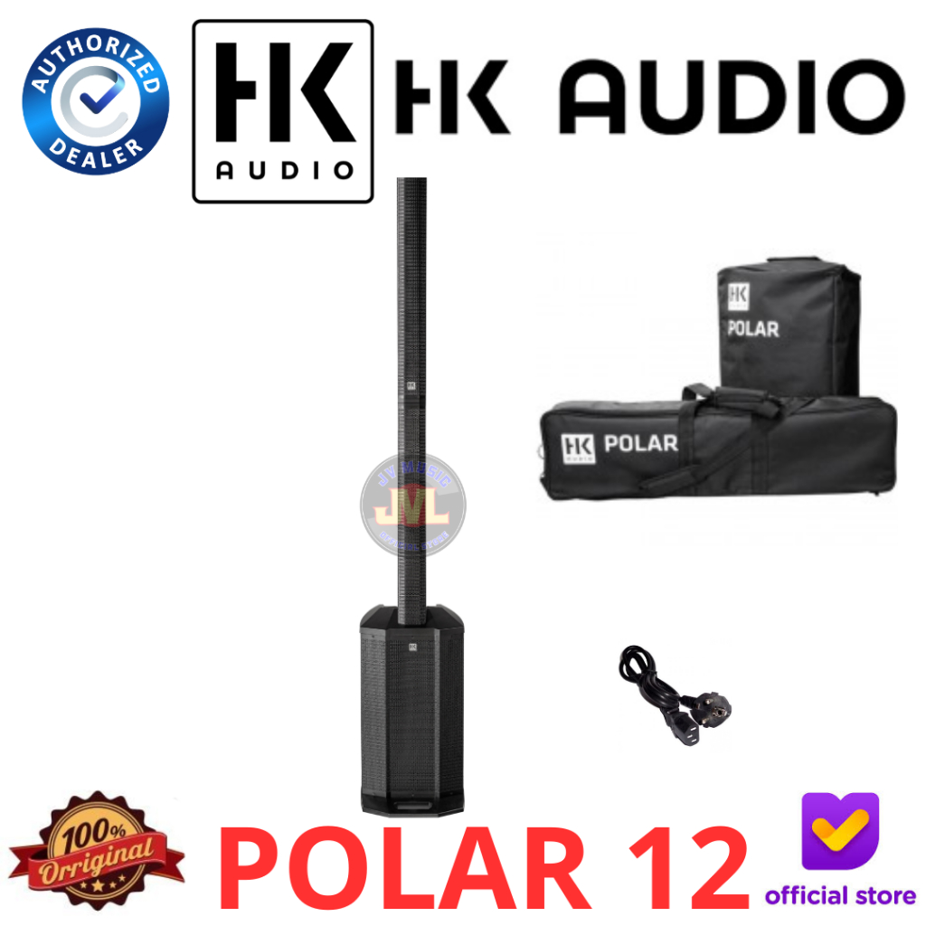 HK Audio Polar 12 Speaker Column Aktif PA System Original HK Audio Polar12