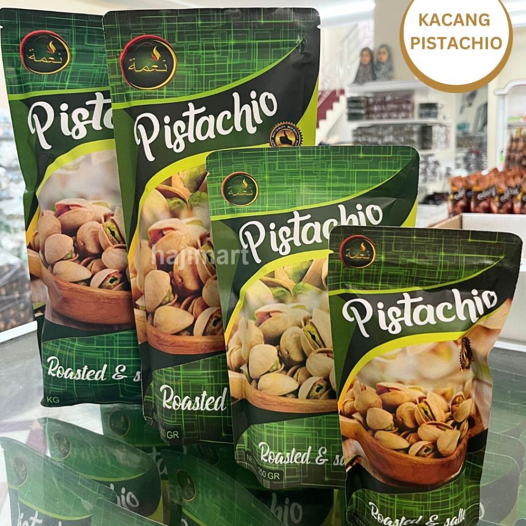 

OLEH OLEH HAJI UMROH/ PISTACHIO / KACANG FOSTOK - 500 GR