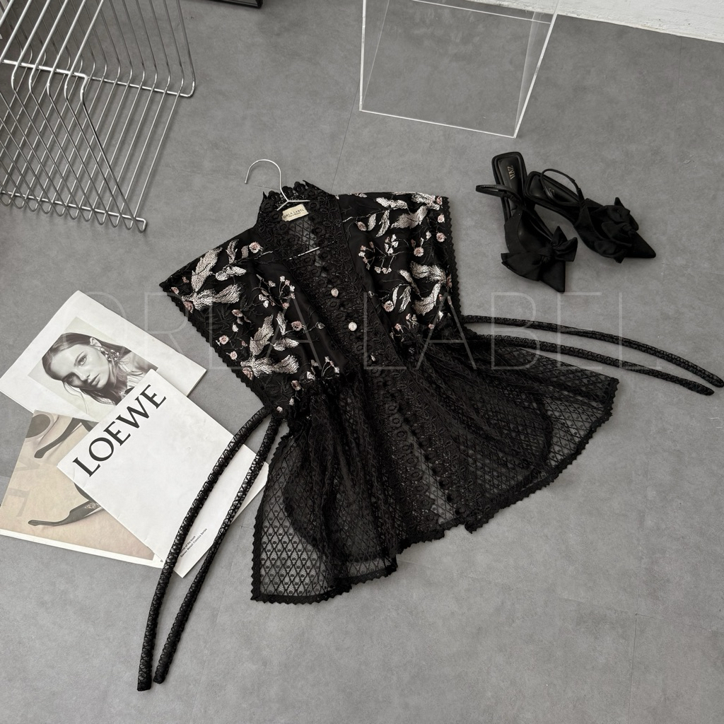 DISKON (READYSTOCK) EVA BROKAT VEST / VEST TENUN / VEST BATIK / OUTER TENUN / OUTER KERJA / OUTER