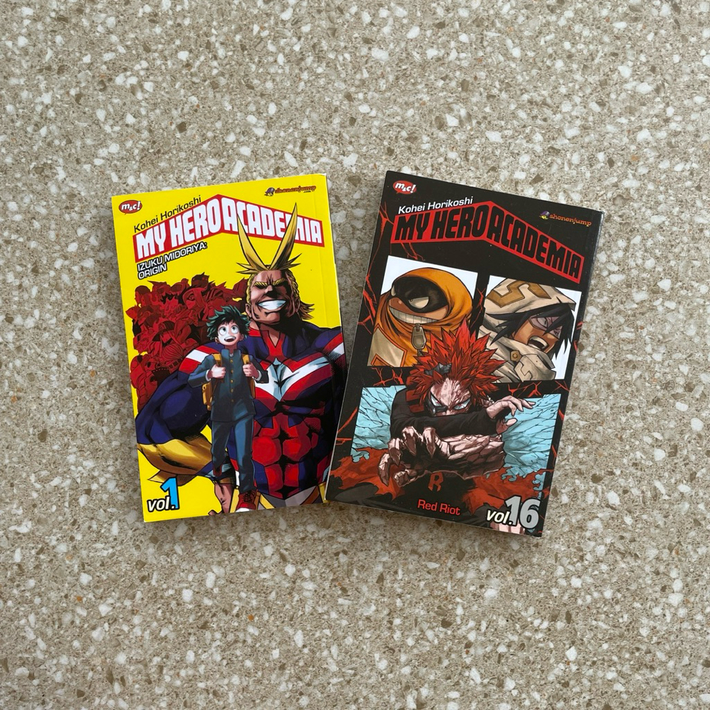 My Hero Academia Boku No Hero Academia Vol. 1 & 16 Preloved