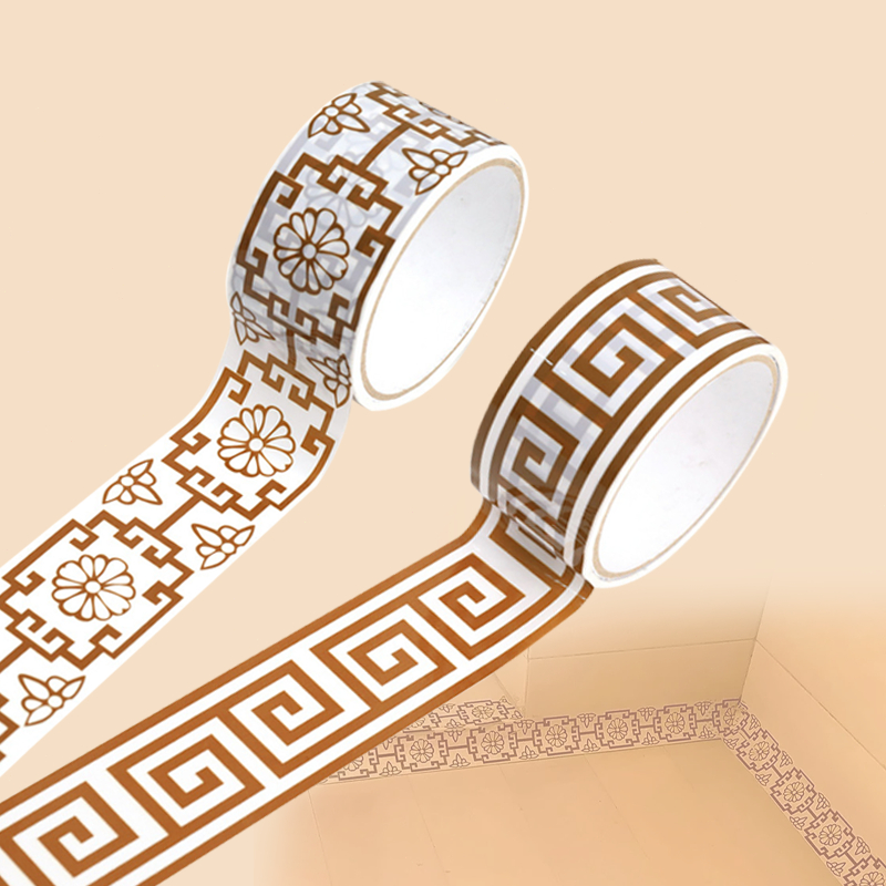 

1 Roll 4.8cm X 15 M Sticker Scrapbooking Tape Untuk Diy Scrapbook Journal Retro Aesthetic Decor