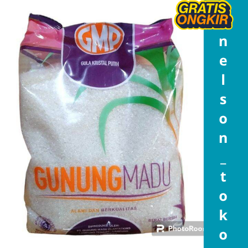 

READY Gula Pasir GMP 1 kg / Gula kristal putih 1 kg Gmp