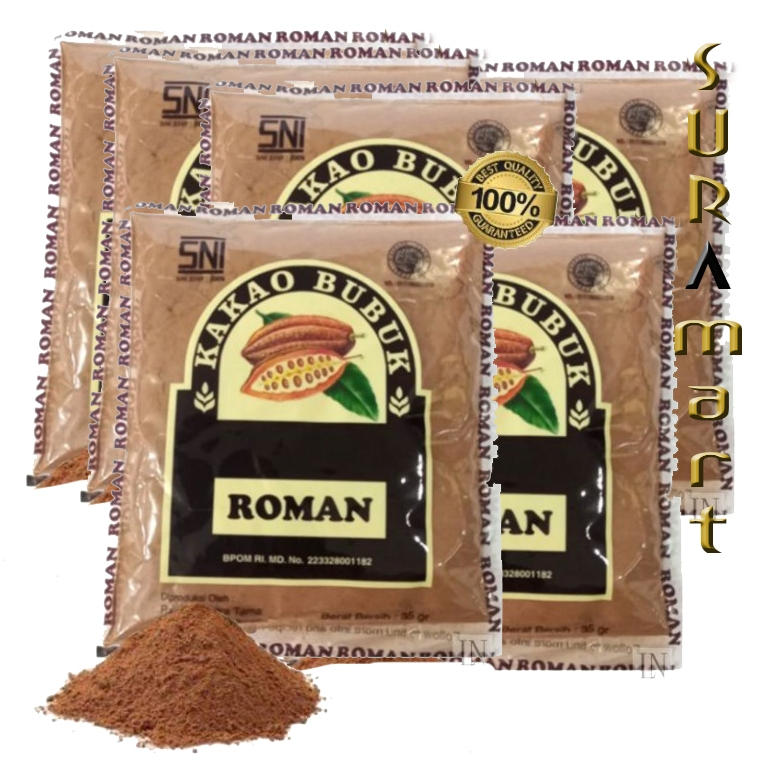 

(10 sachet) ROMAN Coklat Bubuk 1 pack