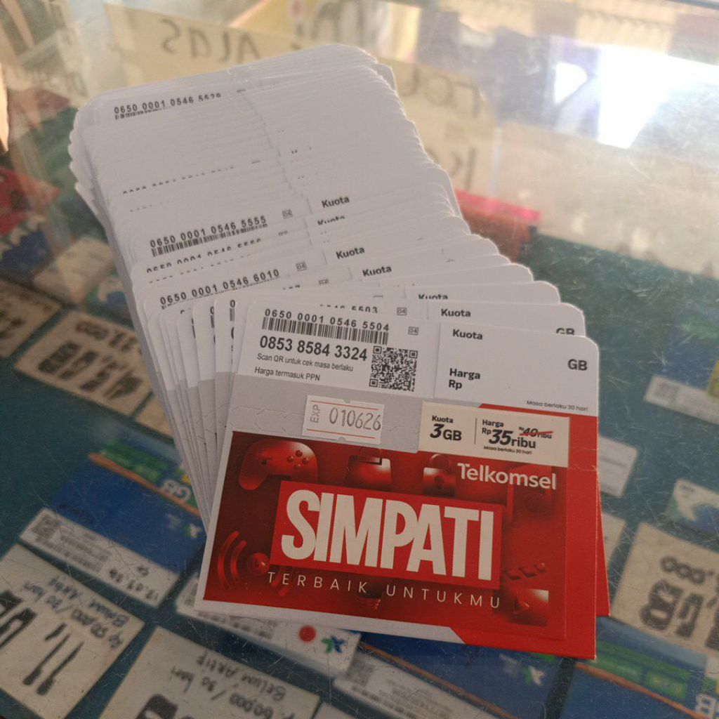 Telkomsel 3GB Nassional exp panjang