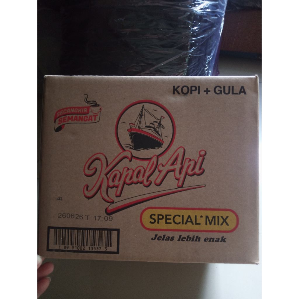 

KARDUS KOPI KAPAL API MIX BEKAS 27X23X22cm / KARDUS PACKING