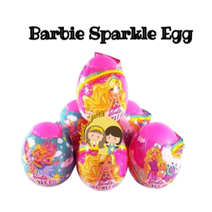 

Cokelat Barbie Sparkle Telor 32 gr Rasa Cokelat Susu