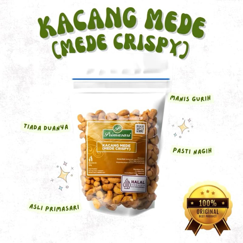 

kacang mede crispy primasari 250gr