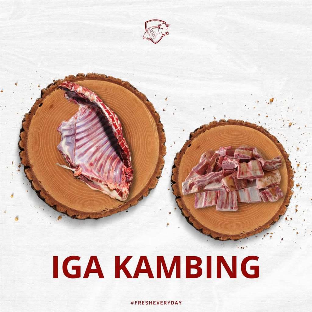 

IGA KAMBING/GULEAN KAMBING 1KG-6KG