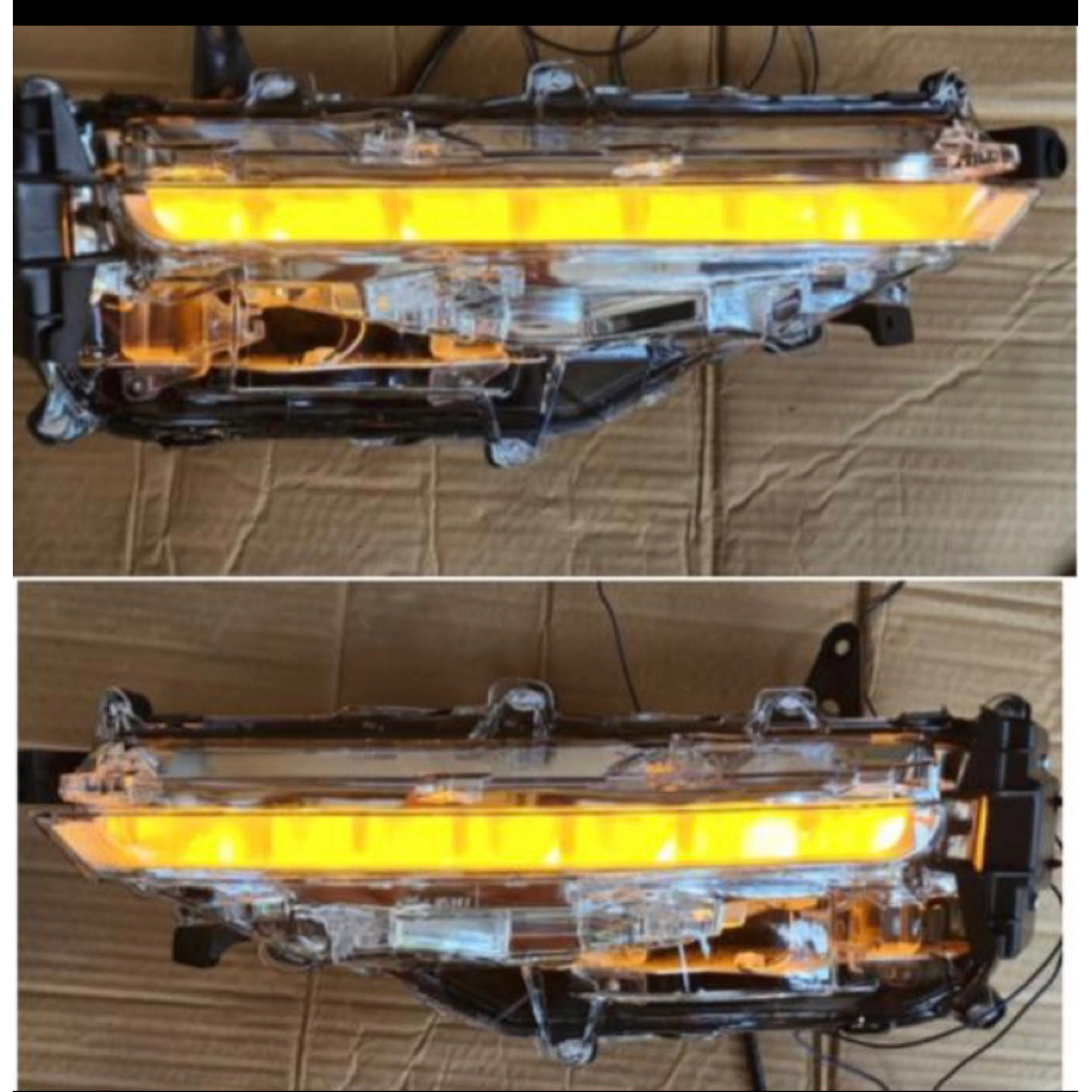 Lampu sein DRL fortuner legender