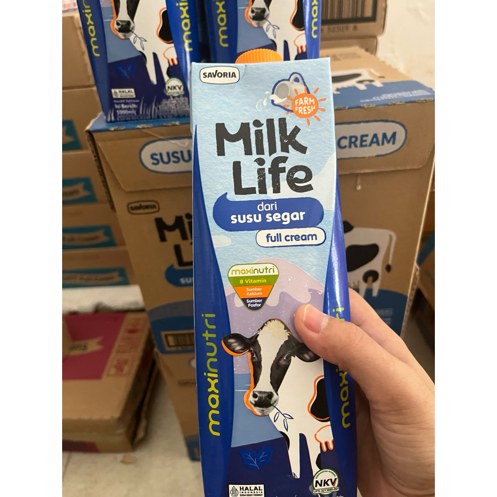 

Milk life Susu Uht 1000ml / 1 liter