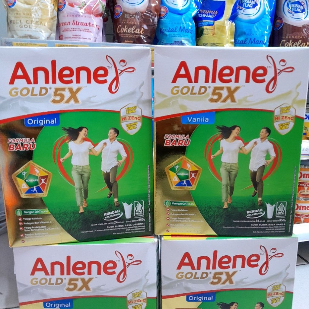 

Anlene gold original vanila & coklat 850g - susu bubuk dewasa
