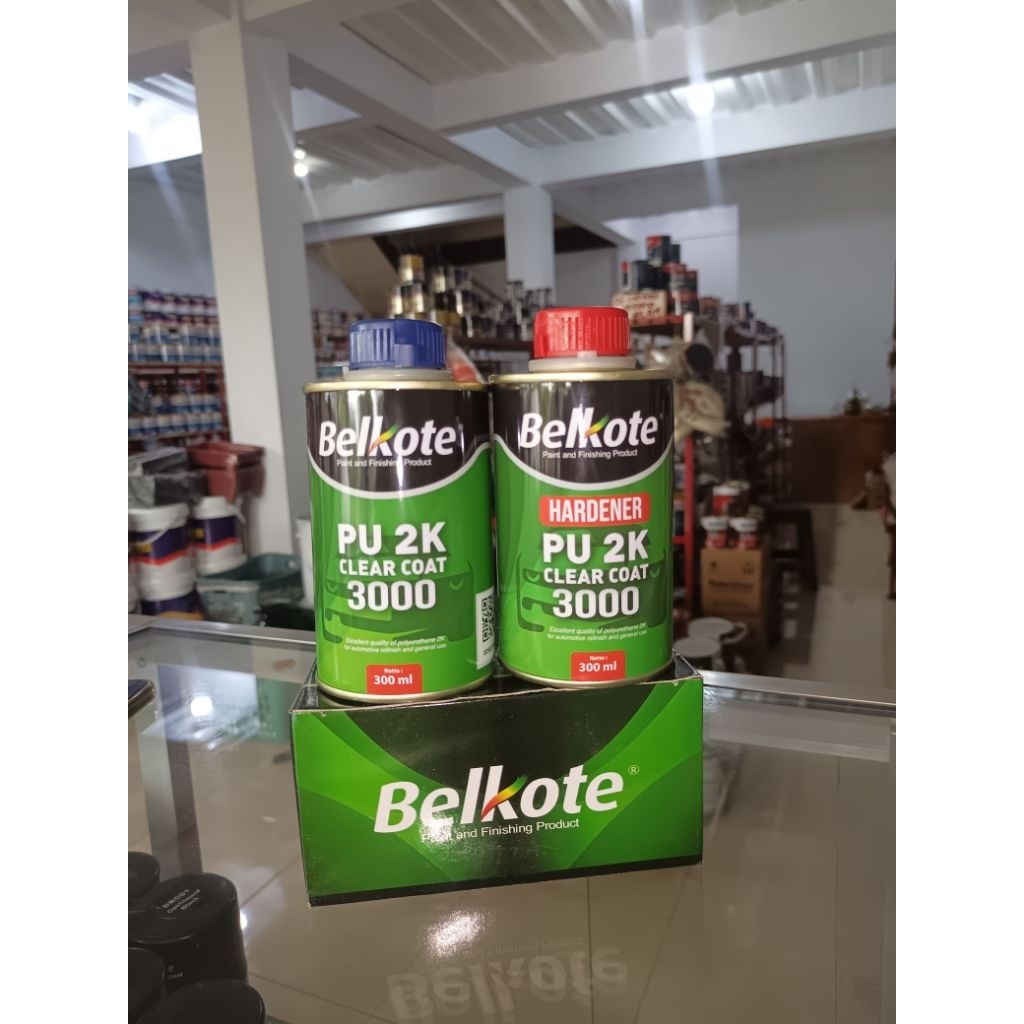 pernis belkote pu 2k clear coat 3000 fernis belkote 3000