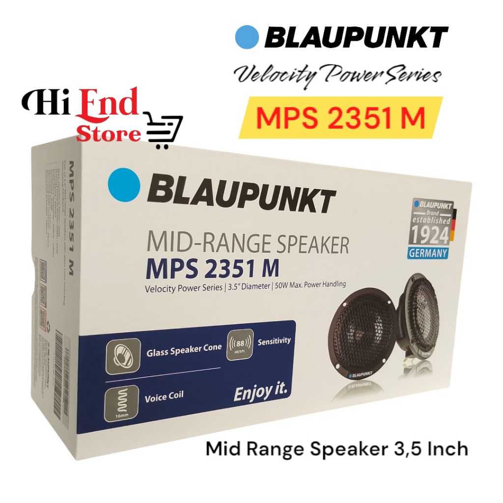 BLAUPUNKT MPS 2351 M MID RANGE SPEAKER 3,5 INCH