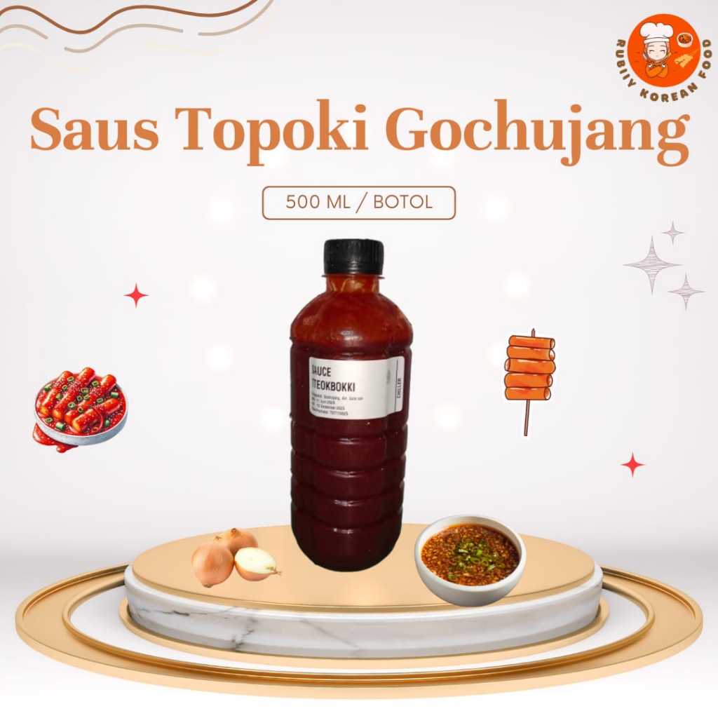 

Saus Topoki / Gochujang 500 gr - Botol