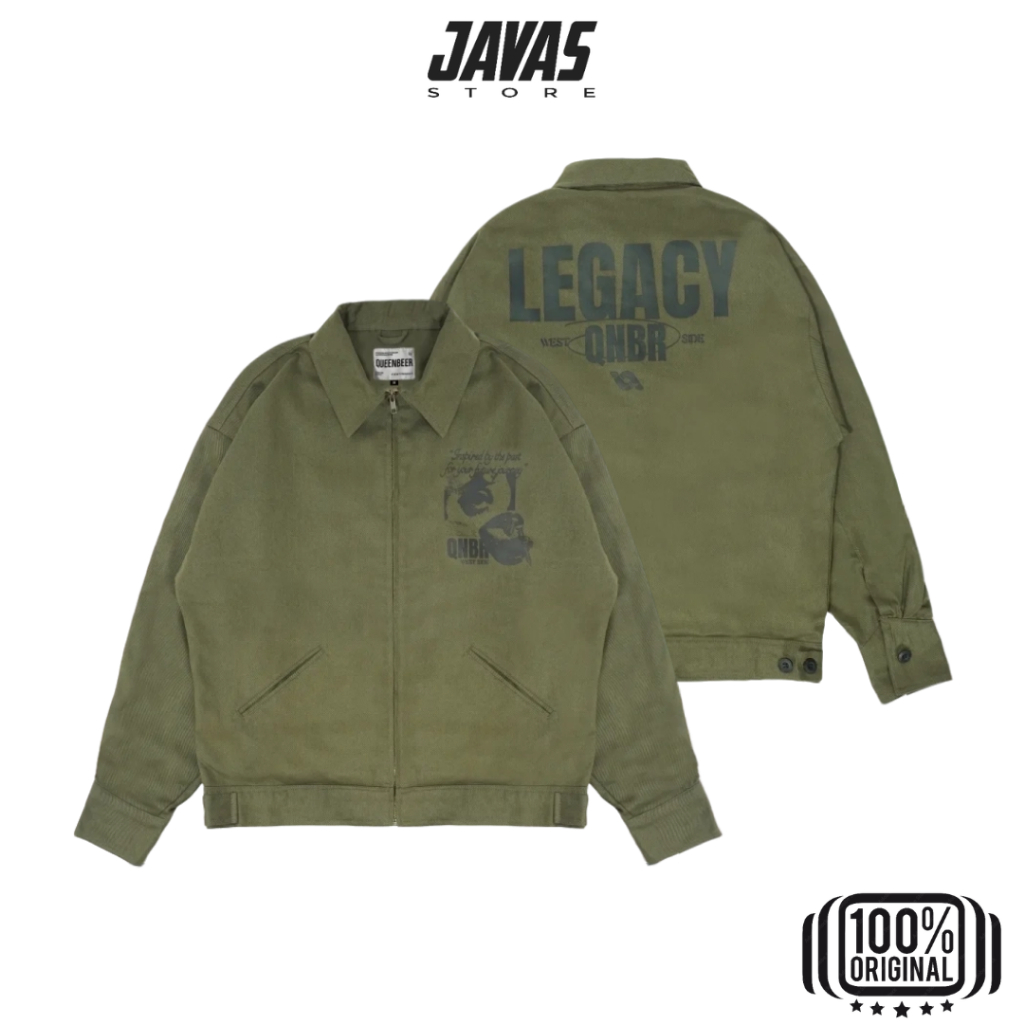 Jaket Queenbeer Original Canvas Jacket 601