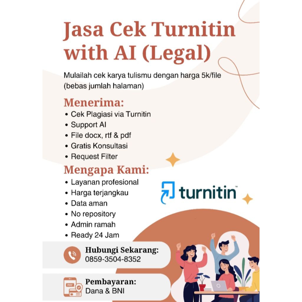 Cek Turnitin AI Amanah Murah || 24 Jam