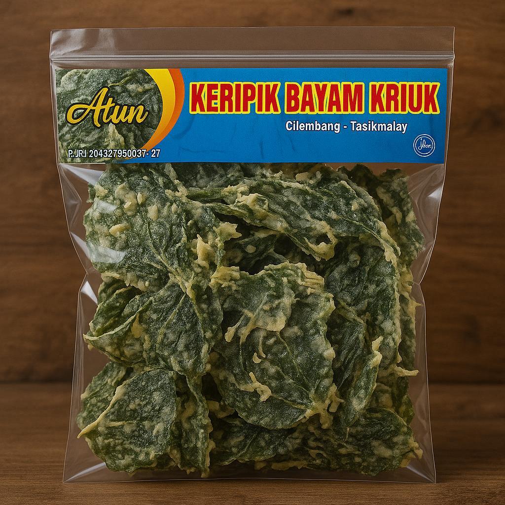 

KERIPIK BAYAM KRIYUK