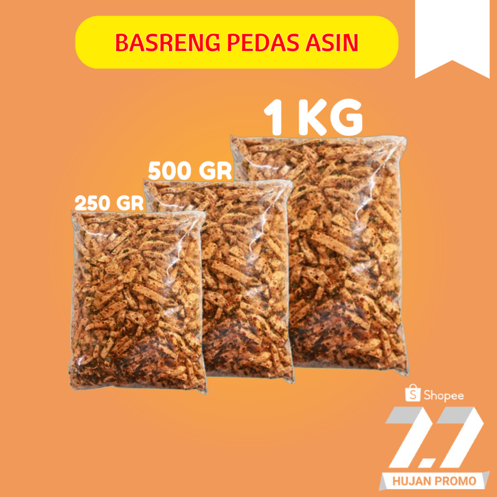 

BASRENG STIK EXTRA PEDAS DAUN JERUK 1KG | BASRENG BUMBU MELIMPAH | BAKSO GORENG | BASRENG SULTAN