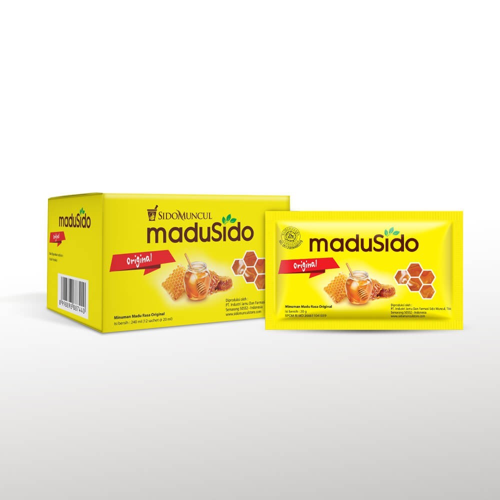 

SidoMuncul MaduSido Original @20mL isi 12 sachet/box