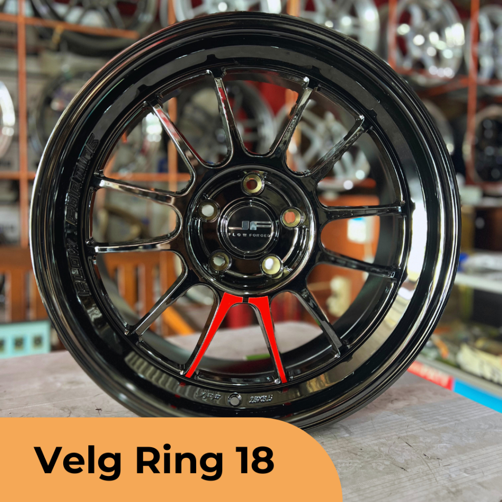 Velg Mobil Ring 18 Venom BlackChrome (NEW)