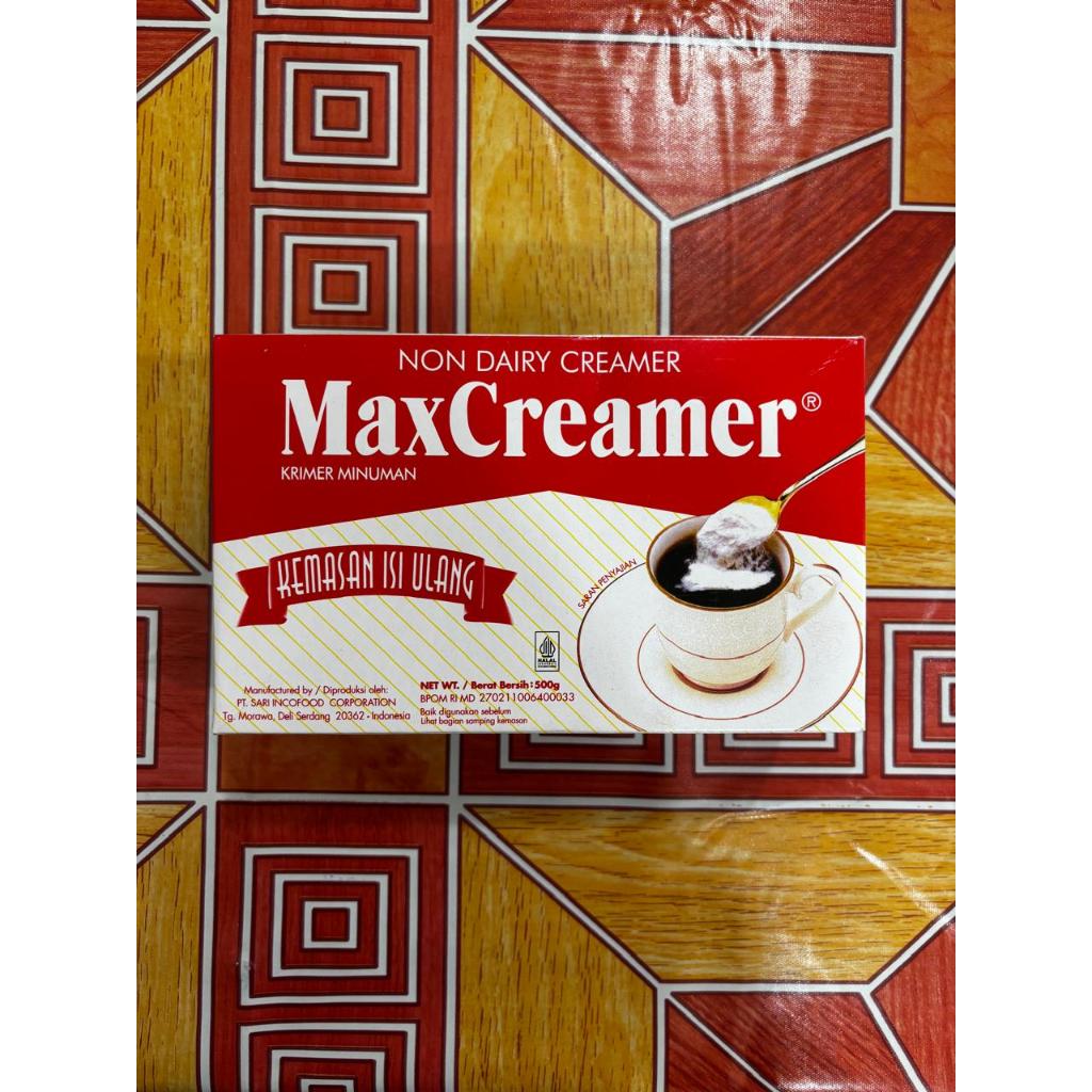 

Krimer Minuman Max Creamer 500 gram / Creamer Max Kotak 500 gram