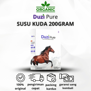

Duzi Pure Susu Kuda Lombok Bubuk 200 Gram Original
