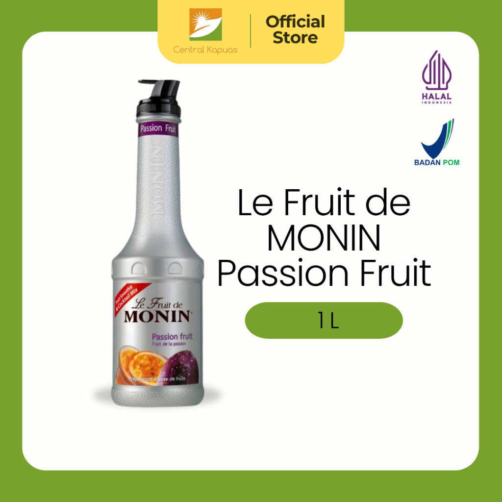 

MONIN Le Fruit Syrup Passion Fruit