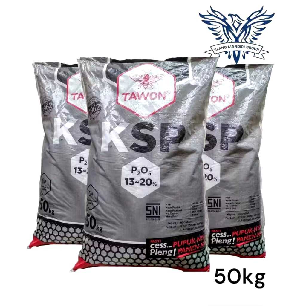 KSP Tawon 50kg Pupuk Phosphate Untuk meningkatkan perakaran pada tanaman Tawon