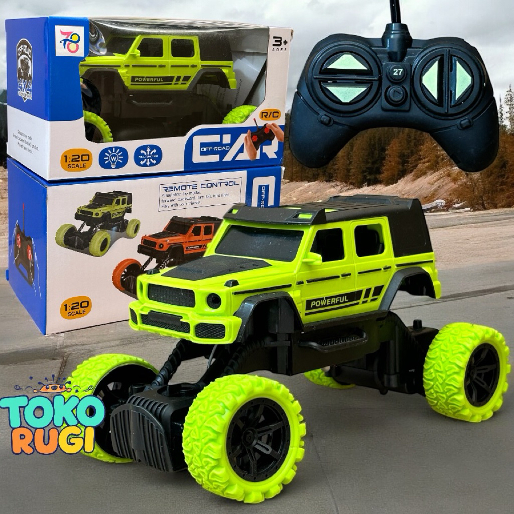 Mobil Remote Control Skala 1:20 Off-Road Mobil Rc Balap jeep rc jimmy / Jeep Rubicon rc