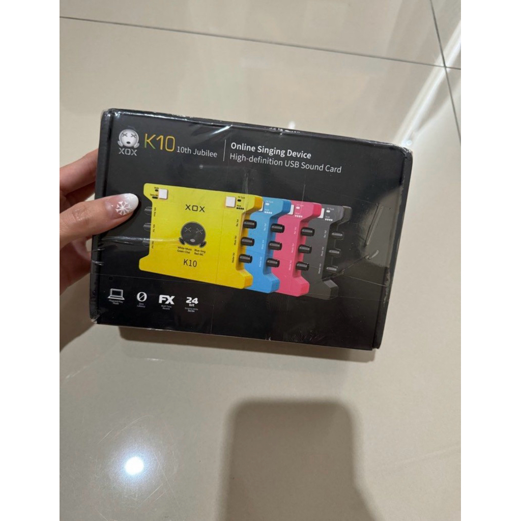 Soundcard Xox k10 new