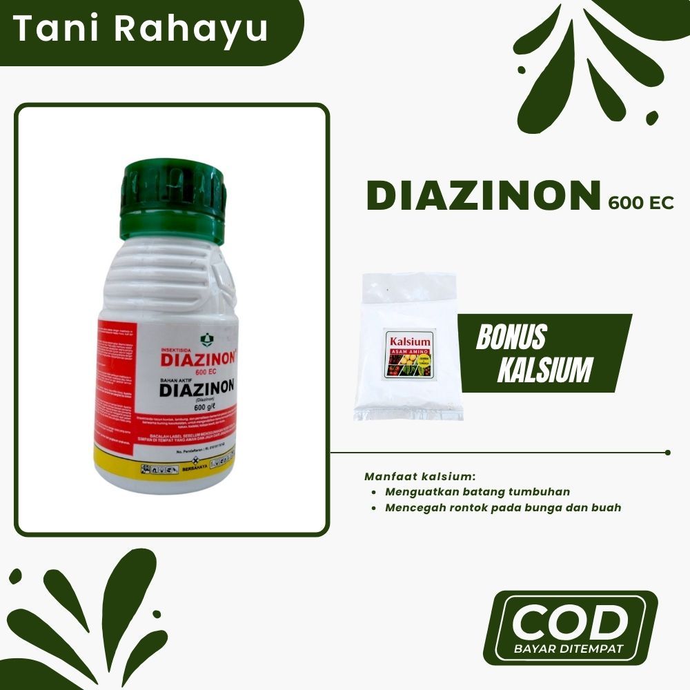 Insektisida Diazinon 600 EC 100ml – Obat Hama Semut & Ulat pada Anggrek dan Tanaman Lainnya