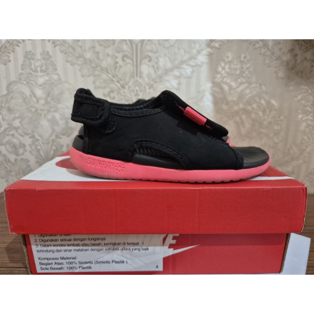 (Preloved) Sepatu Sandal NIKE Sunray Adjust Original