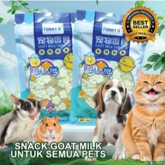 SNACK GOAT MILK 100 GR - Snack Hamster Import Susu Kambing Permen Hamster Bayi Camilan Makanan Hamst